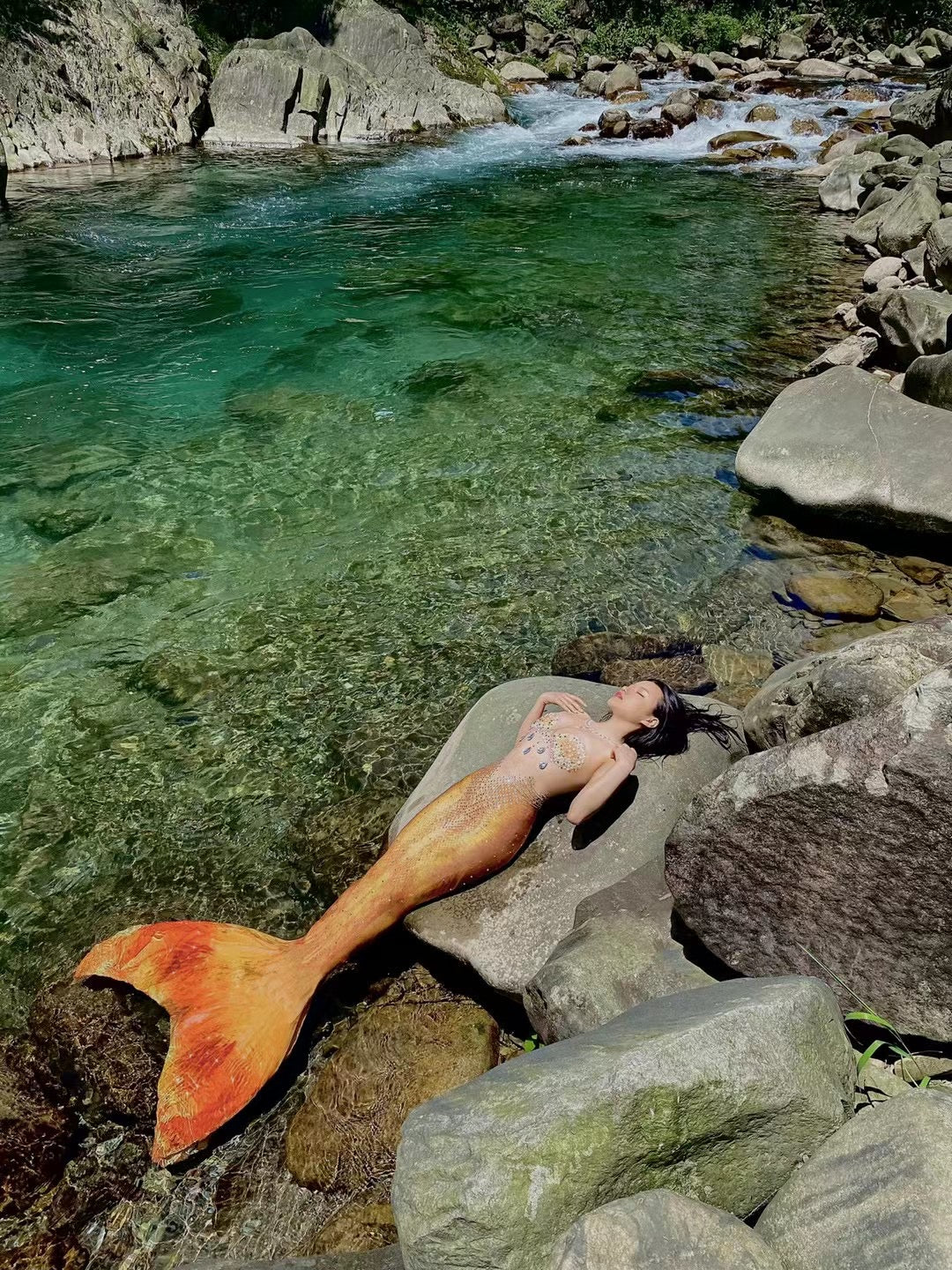 Mermaid tails for adults, cosplay costume, swimmable mermaid tails, mermaid tail swimwear, beach swimming, fabric mermaid tails, realistic mermaid tails, buy mermaid tails, shop mermaid tails, how to be a mermaid, transform to a mermaid, customize mermaid tails, professional mermaid tails, mermaid tails for sale, one-piece mermaid tails