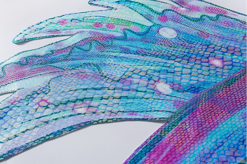 Rainbow Mermaid Fabric – Fox & Tots